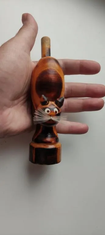 &quot;КОТ&quot; редкий винтажный свисток СССР 1970-е годы, свистит.mf530 Ціна