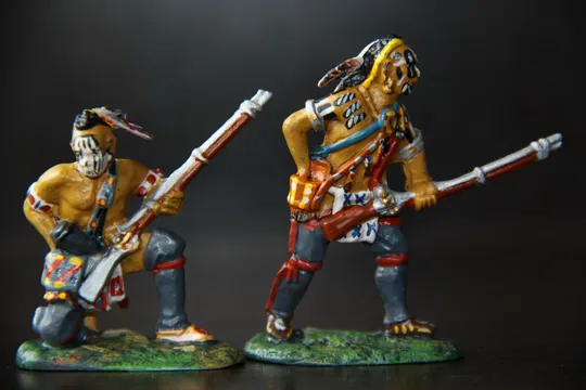 индейцы гуроны 55-60мм (Armies in Plastic) Інтернет-аукціон