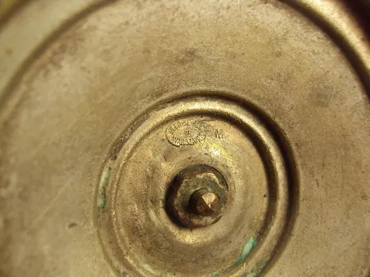 Подсвечник латунь Варшава Warszawa высота 15,5 см №10617 Де купити