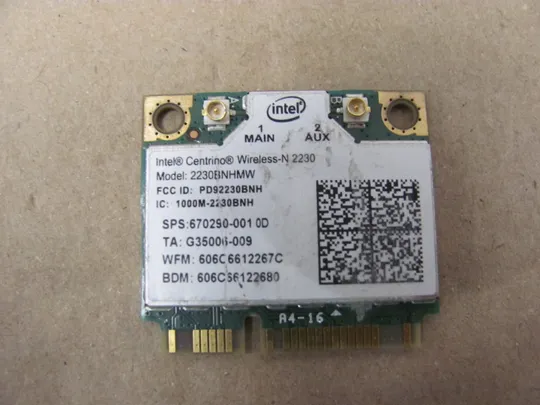 660-23 WI-FI модуль 2230BNHMW 670290-001  для HP Envy TouchSmart Ultrabook 4 1000 4T 1200 оригінал Ціна