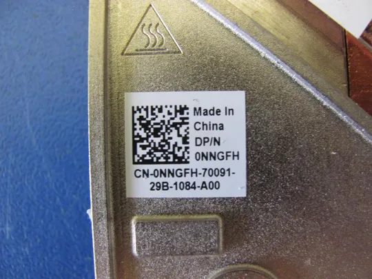 Купити №68-30 Термотрубка системи охолодження 0NNGFH для DELL PRECISION M4700 оригінал