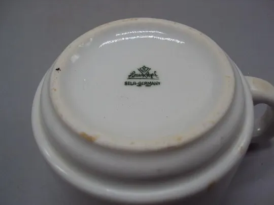 Чашка кофейная кружка фарфор Германия Розенталь Rosenthal высота 6,3 см, диаметр 8,5 см №3154 Недорого