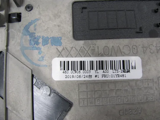 номер0126-2 Кришка панель палмрест 460.0CW06.0003 01YR481 для Lenovo Thinkpad T580 P52S  оригінал Торговий майданчик