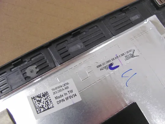 753-30 кришка матриці 0F0V34 AQ3IW000203   для Dell Latitude 7430 E7430  оригінал в Україні