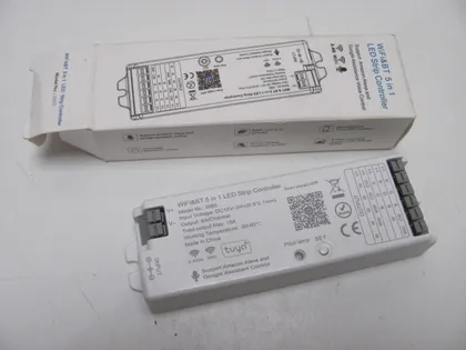 фото, 3993 Розумний контролер RGBW RF Tuya Smart LED Wi-Fi / Bluetooth радіо 15А 12-24V 5 каналів Стан Нового НІМЕЧЧИНА
