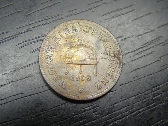 Купити 2 філлера Угорщина 1908