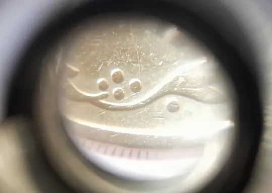 (2453) 50 копійок 1992 2.2ААм розколи у 1 та 6 гронах на реверсі - 5 монет одним лотом (50 копеек 1992 2.2ААм брак) Де купити