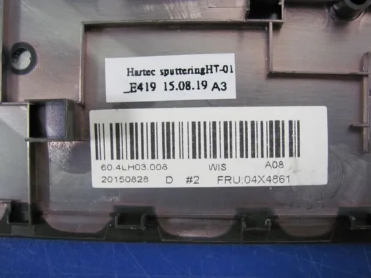 №198-1 Кришка панель палмрест та тачпад 04X4861 60.4LH03.008 для LENOVO THINKPAD L540 оригінал З аукціону
