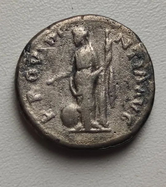 Купити Богиня Предсказаний, предвидения Провиденция-монета денарий Древний Рим, император Адриан bk648