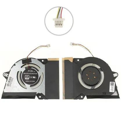фото, Оригінальний вентилятор для ноутбука ASUS ROG Zephyrus G14 GA401II (CPU FAN), GA401IH, GA401IU, GA401IV, 12v (13NR03F0AP0101)