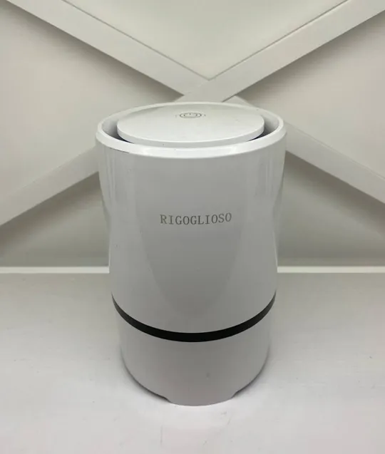 Купити Портативний очищувач повітря для будинку Rigoglioso з HEPA фільтром і нічником