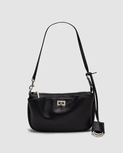фото, Сумка Balenciaga Rodeo Sling Pochette in Black/Silver 99696