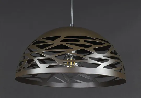 Купити Люстра подвесная на 1 лампочку 27813 Белый 30-180х30х30 см.