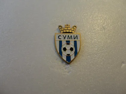 фото, Футбол. значок  ФК Сумы,  Сумская область,   Украина.