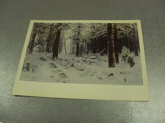 открытка шишкин зима 1981 №12051 Ціна