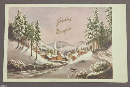 фото, Поштова листівка 1900-1960