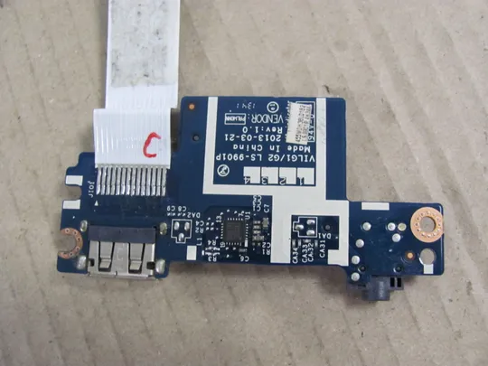395-17 плата Cardreader  AUDIO USB LS-9901P для Lenovo  G500S G505S G510S  оригінал Продаж