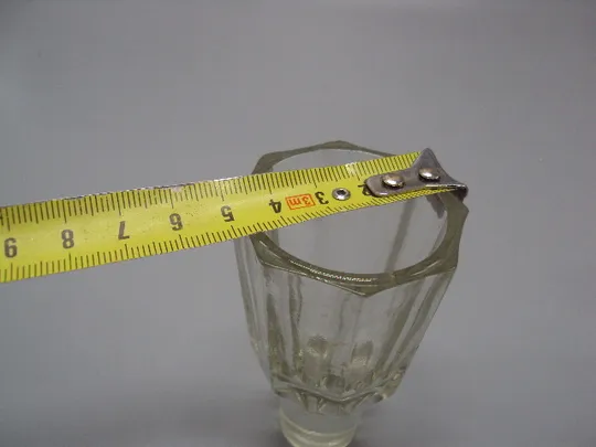 Пробка крышка от графина стекло стопка рюмка графин чарка высота 8,3 см, диаметр 4,8 см №18655 Продаж