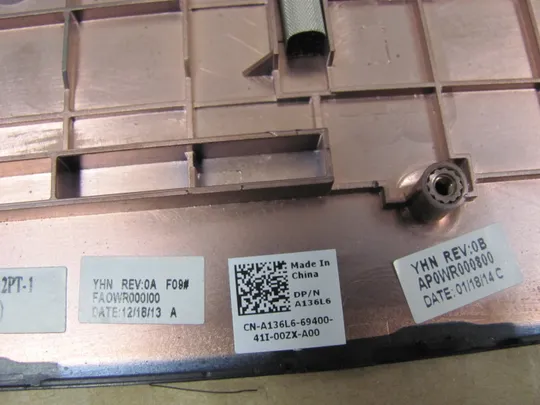 721-5  панель палмрест та тачпад A136L6 AP0WR000800  для Dell Latitude E5540 оригінал Характеристики