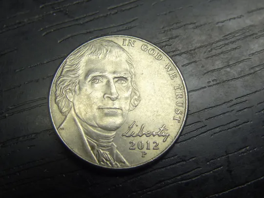 5 центів 2012 P США Ціна