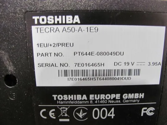 №175-1 Кришка дно піддон корпуса GM903551823A для TOSHIBA TECRA A50-A-1E9 оригінал Інтернет-аукціон