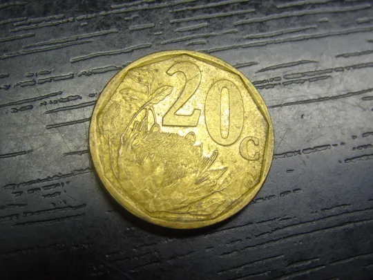 20 центів 1999 Південна Африка Ціна