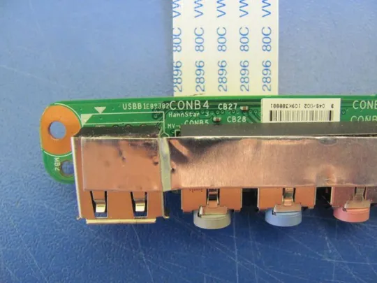 №50-12 USB AUDIO плата E89382 для MEDION ERAZER X6811 X6812 GX660 MS-16F2 MS-16F1 оригінал Інтернет-аукціон