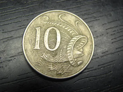 фото, 10 центів 1968 Австралія