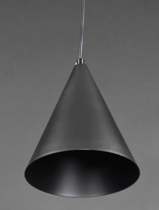 Люстра подвесная LOFT на 1 лампочку 27597 Черный 25-190х17х17 см. З аукціону