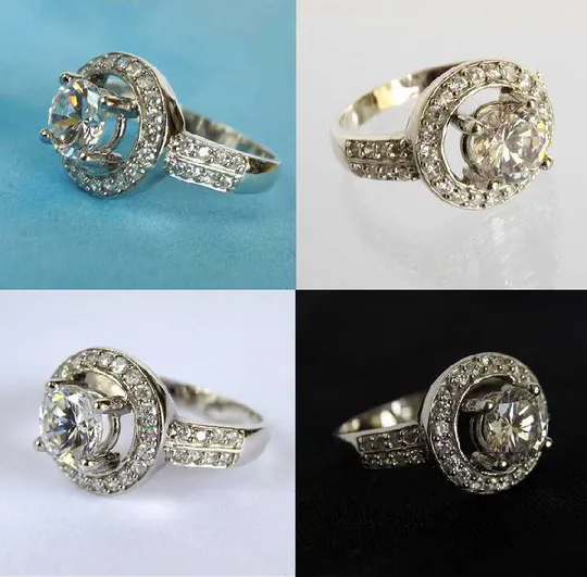 Срібна каблучка кілечко з цирконами 925 проба Austria Продаж