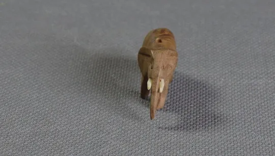 Слон деревянный фигурка статуэтка БУ мини слон дерев`яний Недорого