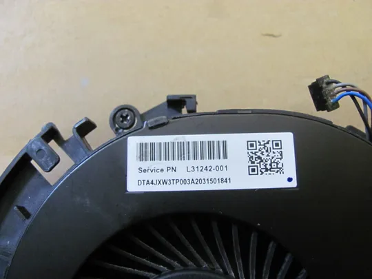 номер1021-6 Вентилятор кулер FAN L31242-001  для HP ZBOOK 15 17 G5 G6 оригінал Продаж