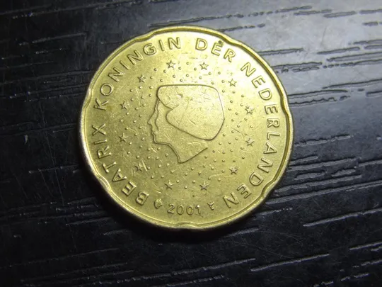 20 євроцентів 2001 Нідерланди Ціна