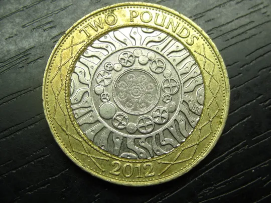 2 фунта 2012 Британія Ціна