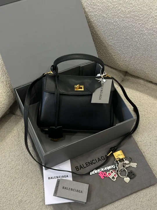 Купити Сумка Balenciaga Rodeo Mini Black/Gold  99755
