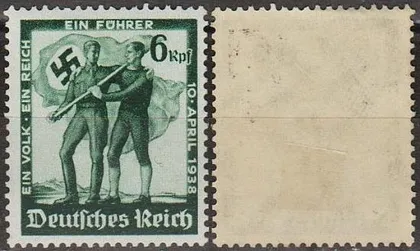 фото, 1938 - Рейх - Плебісцит в Австрії Mi.662 *