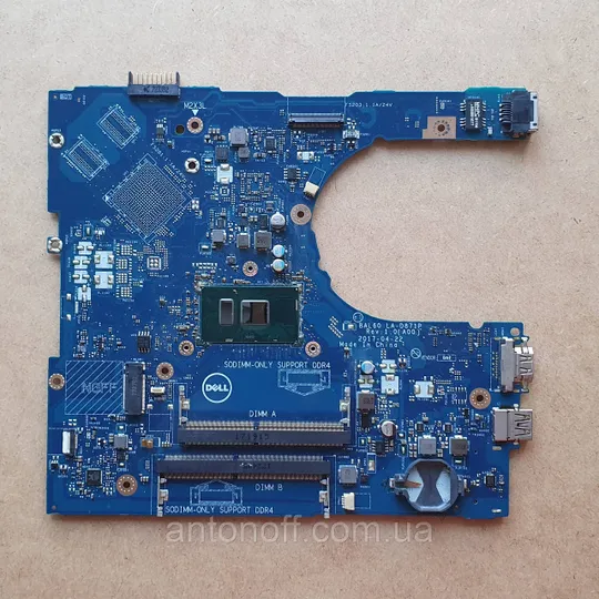 Несправна плата Dell Inspiron 15 5566 / BAL60 LA-D871P SR2ZU для ноутбука (на запчастини) З аукціону