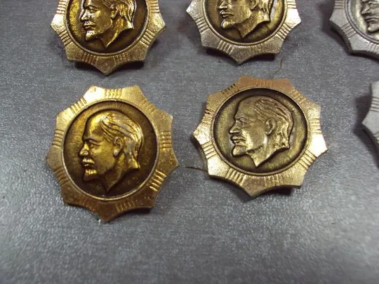 знак ленин профиль лот 8 шт №1598 Інтернет-аукціон