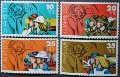 фото, ГДР 35 лет ГДР 1984