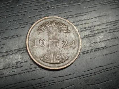 фото, 2 рентенпфеніга Німеччина 1924 A