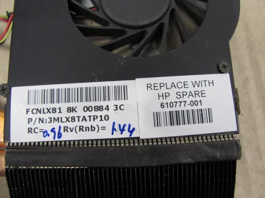 номер0128-22 система охолодження,Кулер,Охолоджувальний блок,Охолоджувальна система622029-001 610777-001 3MLX8TATP10 3MLX9TATP20 для HP Pavilion DV6 DV6-3000 DV7-4000 оригінал Продаж