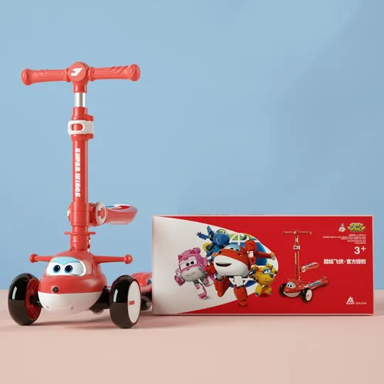 Супер Крылья Джетт и Диззи Super Flying Man детский самокат EL-2073 Ціна