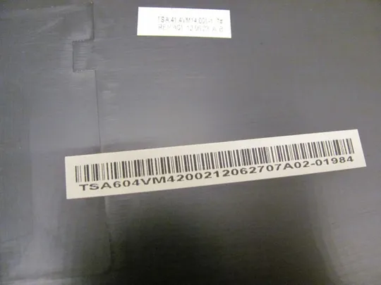 номер0195-15 кришка матриці,Кришка дисплея,Тильна кришка,Корпус матриці,Верхня кришка,Задня кришка,matrix cover   Top Case LCD Cover Rear Lid Back Cover Housing Cabinet 604VM4200 для Acer Aspire V5-531, V5-531G, V5-571, V5-571G оригінал З аукціону
