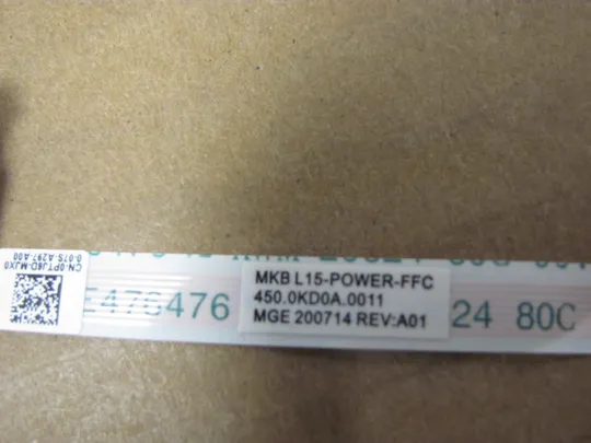 818-15 плата кнопки вкл 450.0KD0A.0011 0PTJ6D для Dell Latitude 3510 E3510  оригінал Продаж