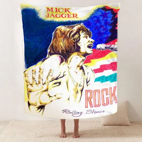 Купити Плед 3D Mick Jagger 2567_A 12026 160х200 см