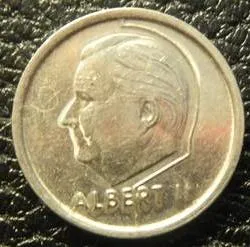 Купити 1 франк Бельгія 1995 Belgie