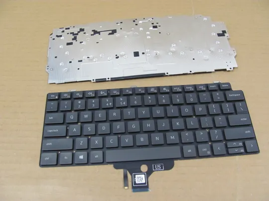 Купити 840-55 клавіатура з підсвіткою 07VR7F PK132UW2C01 з кріпленням  для DELL Latitude 13 7310 2-in-1  оригінал