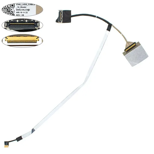 Шлейф матриці для ноутбука Lenovo (Thinkbook: V340-14IML, 14II, E4-IML-IIL) LED (DD0LVALC012) Ціна