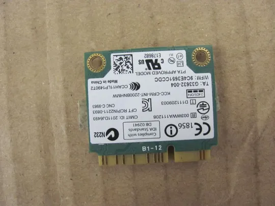 Купити номер0010-24 WI-FI адаптер 60Y3295 для LENOVO Y580 Y585 T430, T530, X230 оригінал