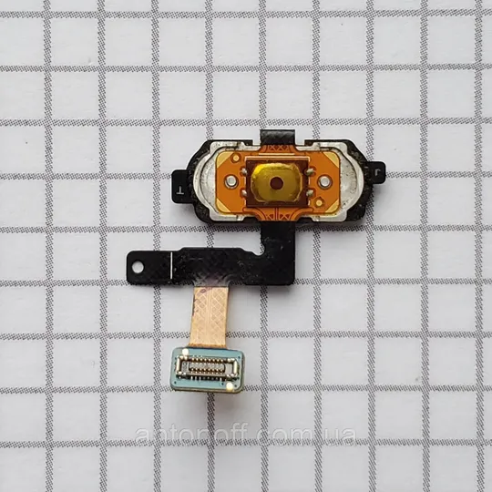 Купити Шлейф Samsung J530F Galaxy J5 2017 з кнопкою меню Home чорний оригінал